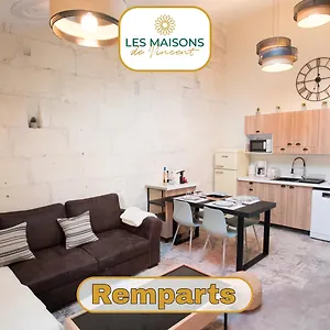 Appartement Remparts - Joli Duplex Et Lumineux France